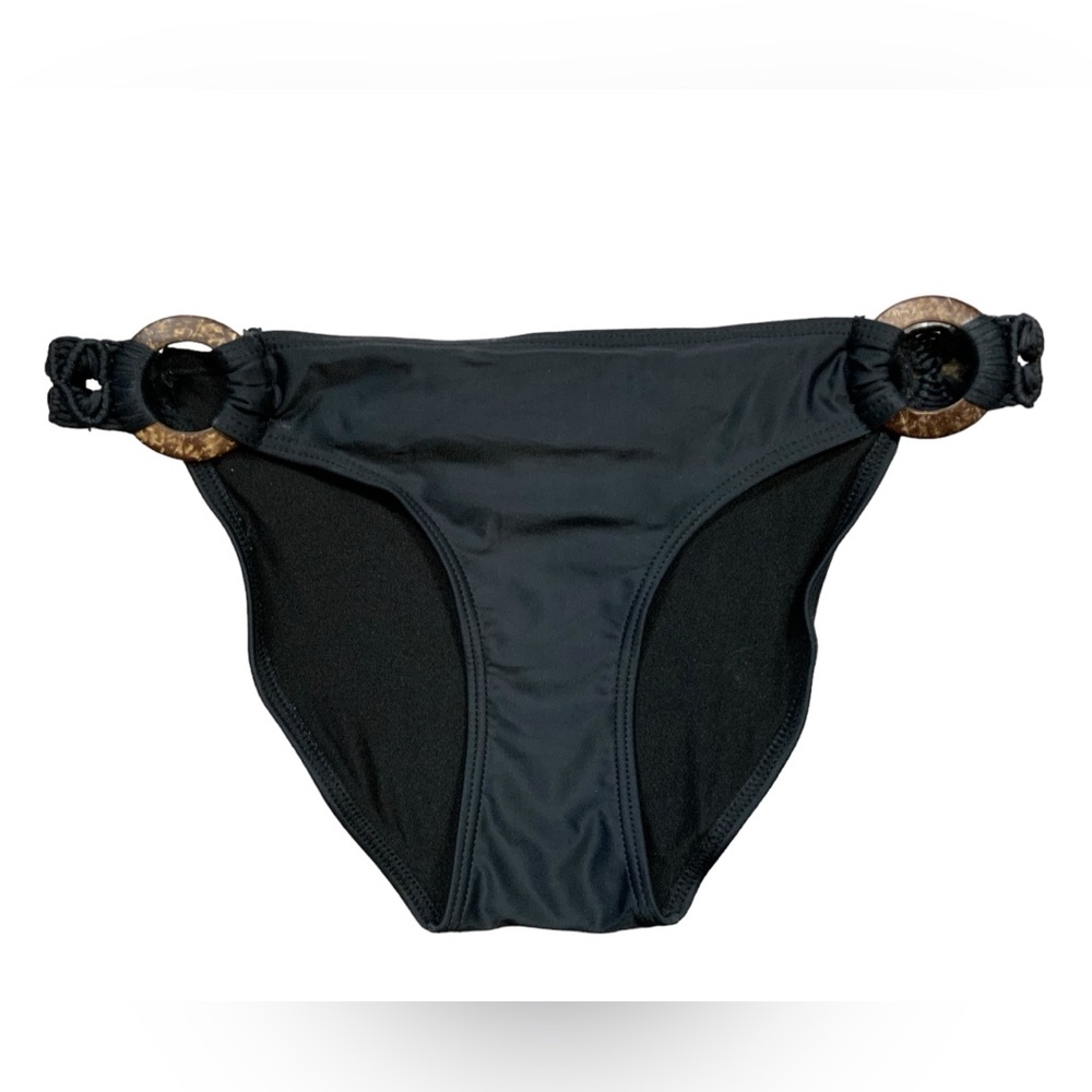 Aqua Rose Macrame Bikini Bottoms